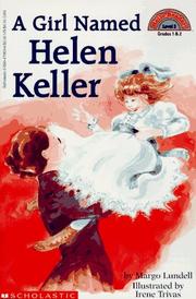 Front cover of A girl named Helen Keller by Margo Lundell