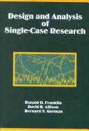 Front cover of Design and analysis of single-case research by Ronald D. Franklin