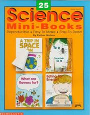 Front cover of 25 Science Mini-Books (Grades PreK-3) by Esther Weiner