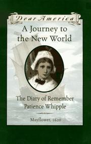 Front cover of A Journey to the New World by Kathryn Lasky