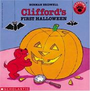 Front cover of Clifford's First Halloween (Clifford the Big Red Dog) by Norman Bridwell