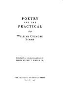 Cover of Poetry and the practical by William Gilmore Simms