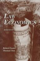 Front cover of Law and economics by Robert Cooter