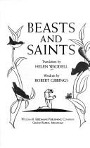 Front cover of Beasts and saints by Helen Waddell