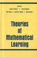 Front cover of Theories of mathematical learning by Leslie P. Steffe