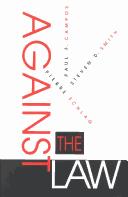 Front cover of Against the law by Paul F. Campos