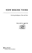 Cover of How Brains Think by William H. Calvin