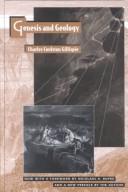 Front cover of Genesis and geology by Charles Coulston Gillispie