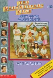 Front cover of Kristy and the Walking Disaster by Ann M. Martin