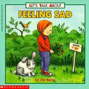 Cover of Feeling sad by Joy Berry