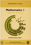 Cover of Mathematics 1 by Kunihiko Kodaira