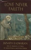 Cover of Love never faileth by Eknath Easwaran