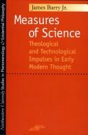 Front cover of Measures of science by Barry, James