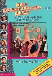 Front cover of Mary Anne and the great romance by Ann M. Martin