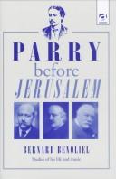 Cover of Parry before Jerusalem by Bernard Benoliel