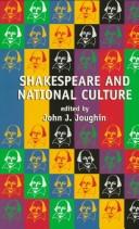 Cover of Shakespeare and national culture by John J. Joughin