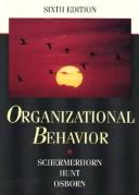 Cover of Organizational behavior by John R. Schermerhorn
