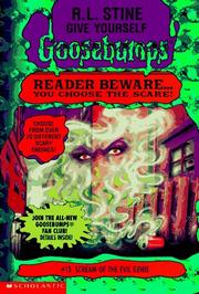 Front cover of Give Yourself Goosebumps - Scream of the Evil Genie by Robert Lawrence Stine