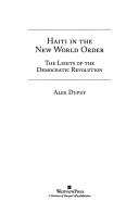 Cover of Haiti in the new world order by Alex Dupuy