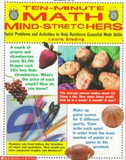 Cover of Ten-Minute Math Mind-Stretchers (Grades 3-5) by Laurie Steding