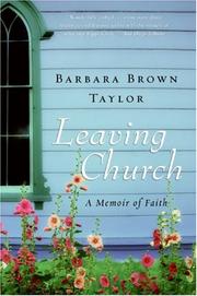 Front cover of Leaving Church by Barbara Brown Taylor