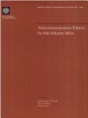 Front cover of Telecommunications policies for Sub-Saharan Africa by Mohammad A. Mustafa