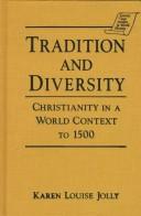Front cover of Tradition & diversity by Karen Louise Jolly