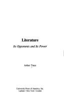 Cover of Literature by Arther S. Trace