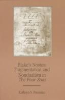 Cover of Blake's nostos by Kathryn S. Freeman