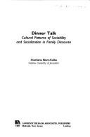 Cover of Dinner talk by Shoshana Blum-Kulka