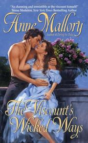 Front cover of The Viscount's Wicked Ways by Anne Mallory