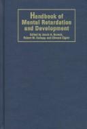 Front cover of Handbook of Mental Retardation and Development by Jacob A. Burack