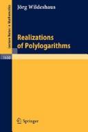 Front cover of Realizations of polylogarithms by Jörg Wildeshaus