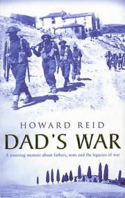 Cover of Dad's war by Howard Reid
