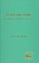 Cover of Psalm and story by James W. Watts