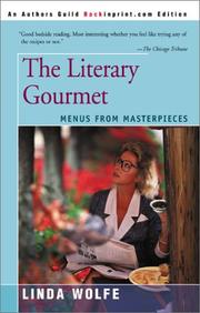 Front cover of The Literary Gourmet by Linda Wolfe