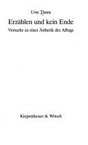 Front cover of Erzählen und kein Ende by Uwe Timm
