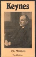 Cover of Keynes by D. E. Moggridge