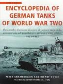 Front cover of Encyclopedia of German Tanks of World War Two by Peter Chamberlain