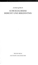 Cover of Schicksalsreise by Alfred Döblin