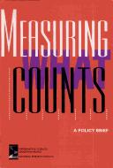 Front cover of Measuring what counts by National Research Council (U.S.). Mathematical Sciences Education Board.