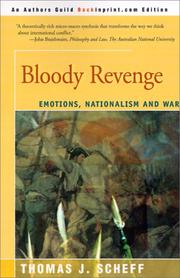 Cover of Bloody revenge by Thomas J. Scheff