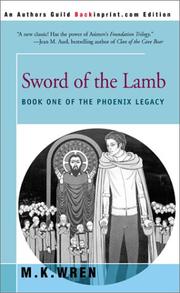 Cover of Sword of the lamb by M. K. Wren
