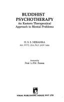 Front cover of Buddhist psychotherapy by H. S. S. Nissanka