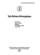 Cover of Tata bahasa Minangkabau by Unknown