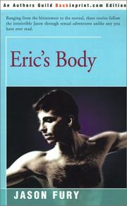Front cover of Eric's Body by Jason Fury