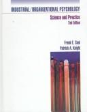 Front cover of Industrial/organizational psychology by Frank E. Saal
