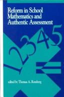 Front cover of Reform in School Mathematics and Authentic Assessment (SUNY series, Reform in Mathematics Education) by Thomas A. Romberg