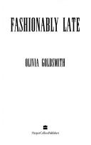 Front cover of Fashionably late by Olivia Goldsmith