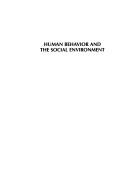 Cover of Human behavior and the social environment by Joe M. Schriver